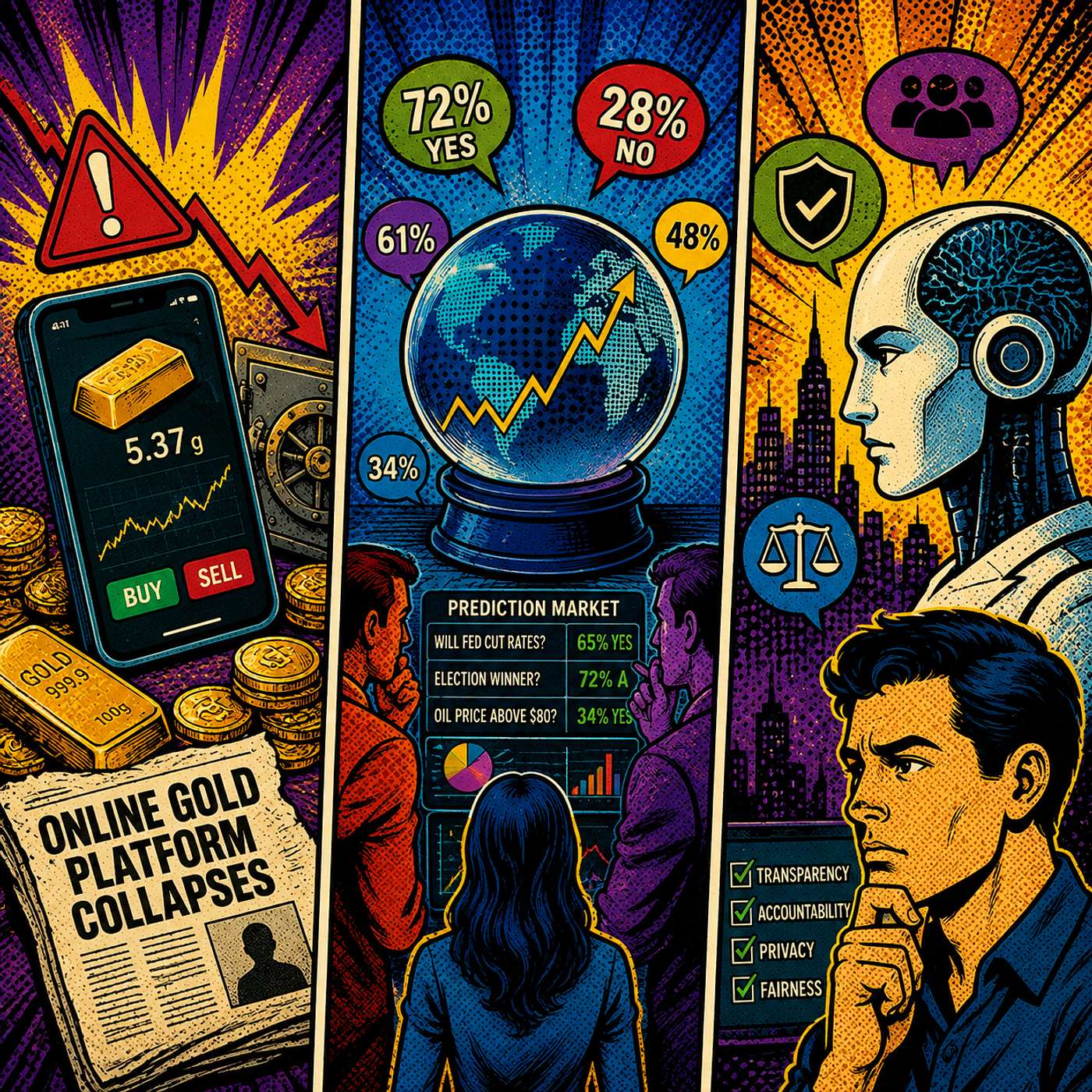 طلای آنلاین، Prediction Market و بحران اعتماد به AI